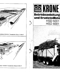 Krone HSD_4001_5001 Forage Wagon Parts manual catalog PDF Download