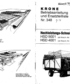 Krone HSD_4001_5001_2 Forage Wagon Parts manual catalog PDF Download
