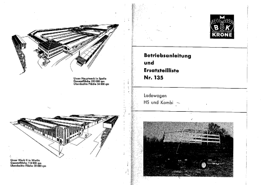 Krone HS_und_Kombi Forage Wagon Parts manual catalog PDF Download