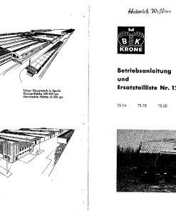 Krone TS_14_18_20_24_30 Forage Wagon Parts manual catalog PDF Download