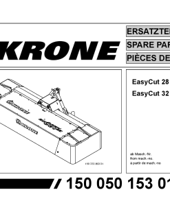 KroneEyC_28_32__2 Disc Mower Parts manual catalog PDF Download