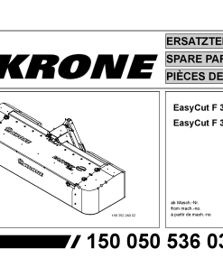 KroneEyC_320_360__2 Disc Mower Parts manual catalog PDF Download