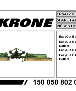 KroneEyC_B870_CV_CR Disc Mower Parts manual catalog PDF Download