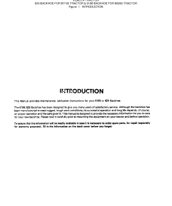 Kubota 629_619B Backhoes Parts manual catalog PDF Download