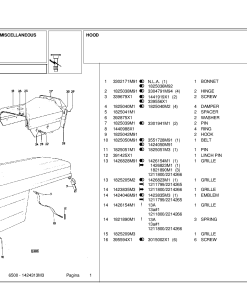 Landini 500 6500 Accessories Parts manual catalog PDF Download