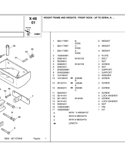 Landini 60 New 5860 Parts manual catalog PDF Download