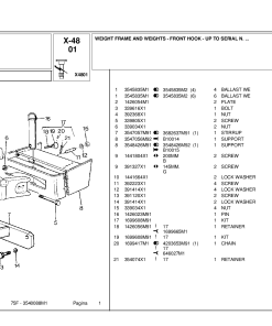 Landini Advantage_75F Parts manual catalog PDF Download