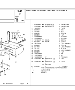 Landini Blizzard 60 Parts manual catalog PDF Download