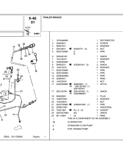Landini Frutteti 560 L-V 5560L Parts manual catalog PDF Download