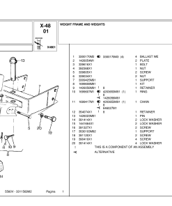Landini Frutteti 560 L-V 5560V Parts manual catalog PDF Download