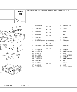 Landini Globus 70 Parts manual catalog PDF Download