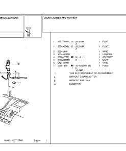 Landini Large importato 1 16000 Accessories Parts manual catalog PDF Download