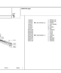 Laverda 1740_AL Parts manual catalog PDF Download