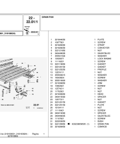 Laverda 286_LCS_318100001_318100024 Parts manual catalog PDF Download