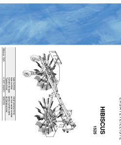 Lely hibiscus_1525 Parts manual catalog PDF Download