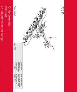 Lely lotus_770p_2 Parts manual catalog PDF Download