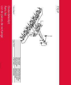 Lely lotus_770p_3 Parts manual catalog PDF Download