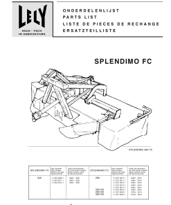Lely splendimo_240_280_FC Parts manual catalog PDF Download