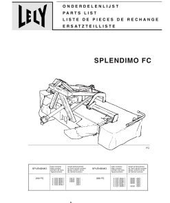 Lely splendimo_240_280_FC_2 Parts manual catalog PDF Download