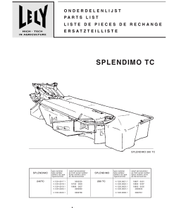 Lely splendimo_240_280_TC Parts manual catalog PDF Download