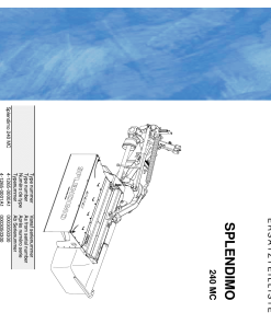 Lely splendimo_240_mc Parts manual catalog PDF Download