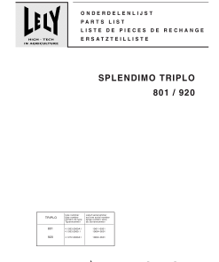 Lely splendimo_801_920_triplo_2 Parts manual catalog PDF Download