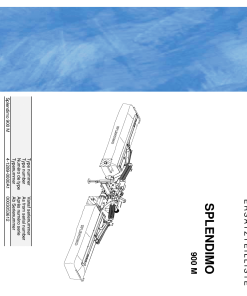 Lely splendimo_900_M Parts manual catalog PDF Download