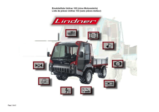 Lindner Unitrac_92_102 Parts manual catalog PDF Download