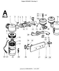 Lombardini 8LD665 Diesel Parts manual catalog PDF Download