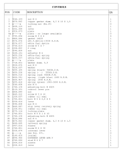 Lombardini I- controls LDW903 Parts manual catalog PDF Download