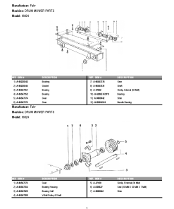 MOWER PARTS vicon-fahr-zweeger-parts Parts manual catalog PDF Download
