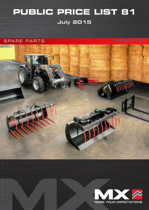 Mailleux spare_parts_2015 Parts manual catalog PDF Download