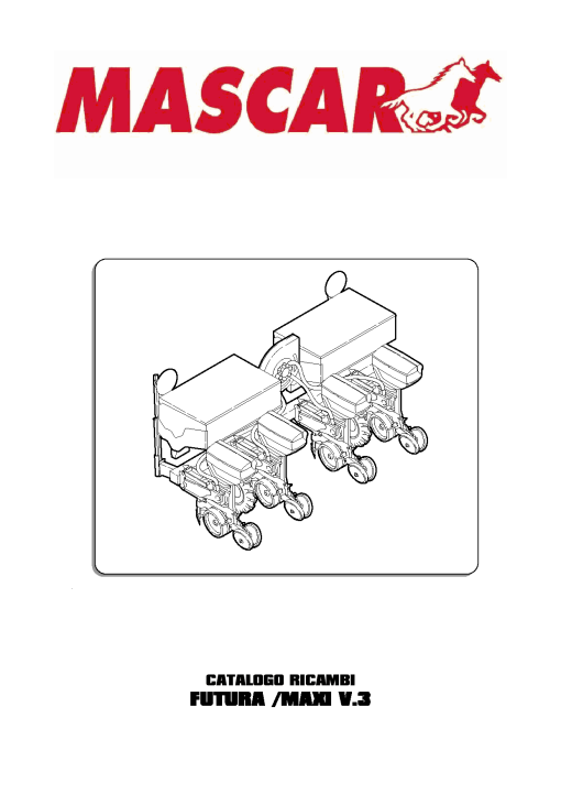 Mascar Futura_Maxi_V.3 Seed_drill Parts manual catalog PDF Download