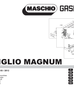 Maschio Artiglio_Magnum Subsoiler Parts manual catalog PDF Download