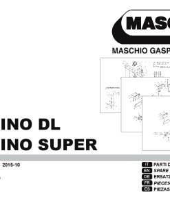Maschio Delfino-DL_Delfino-Super Rotary_harrow Parts manual catalog PDF Download