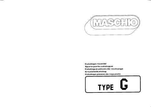 Maschio G TAVOLA 9-1 shredder Parts manual catalog PDF Download