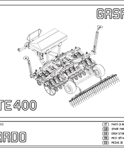 Maschio Gigante_400 Seed_drill Parts manual catalog PDF Download