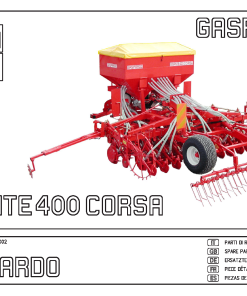Maschio Gigante_400_Corsa Seed_drill Parts manual catalog PDF Download