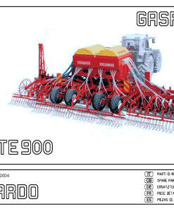 Maschio Gigante_900 Seed_drill Parts manual catalog PDF Download