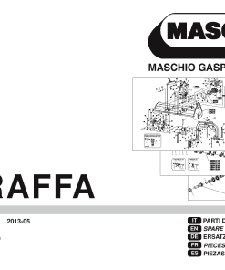 Maschio Giraffa_2 Mower Parts manual catalog PDF Download