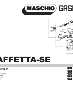 Maschio Giraffetta_SE Mower Parts manual catalog PDF Download