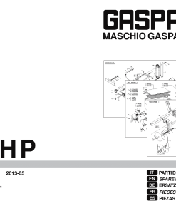 Maschio HL_HP Rotary_tiller Parts manual catalog PDF Download