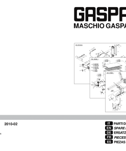 Maschio HR Seed_drill Parts manual catalog PDF Download