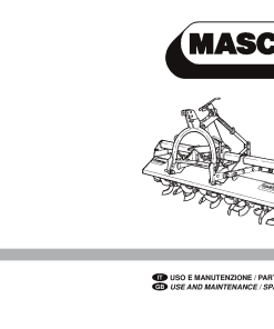 Maschio J Rotary_tiller Parts manual catalog PDF Download
