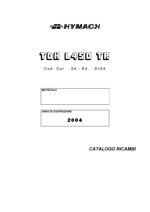 Maschio Julia_450 Mower Parts manual catalog PDF Download