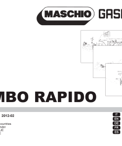 Maschio Jumbo-Rapido Rotary_harrow Parts manual catalog PDF Download