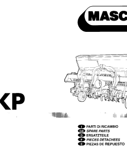 Maschio K_KP Cod. 00226120 shredder Parts manual catalog PDF Download