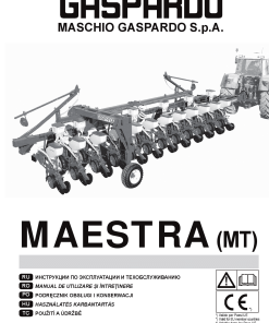 Maschio Maestra_MT_11- 2008 Seed_drill Parts manual catalog PDF Download
