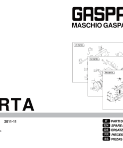 Maschio Marta Seed_drill Parts manual catalog PDF Download