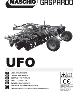 Maschio Ufo Cod. R1950005 Disc_Harrow Parts manual catalog PDF Download